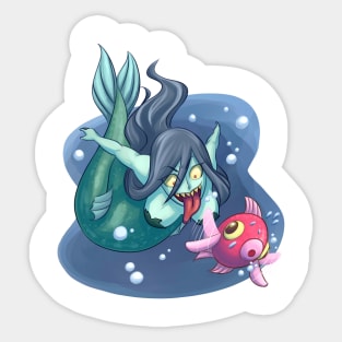 Mermaid Lunchbreak Sticker